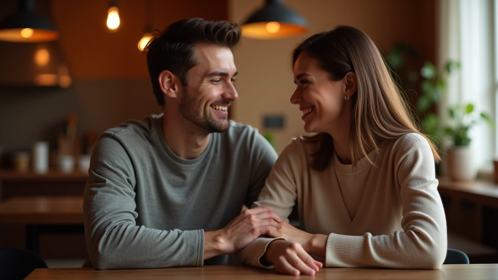 Dvě osoby si drží ruce a usmívají se po vyřešení neshody