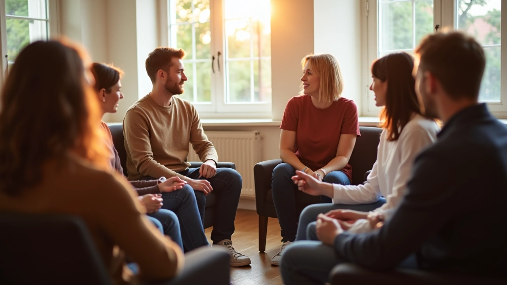 Páry účastící se kurzu a sdílející svou zkušenost