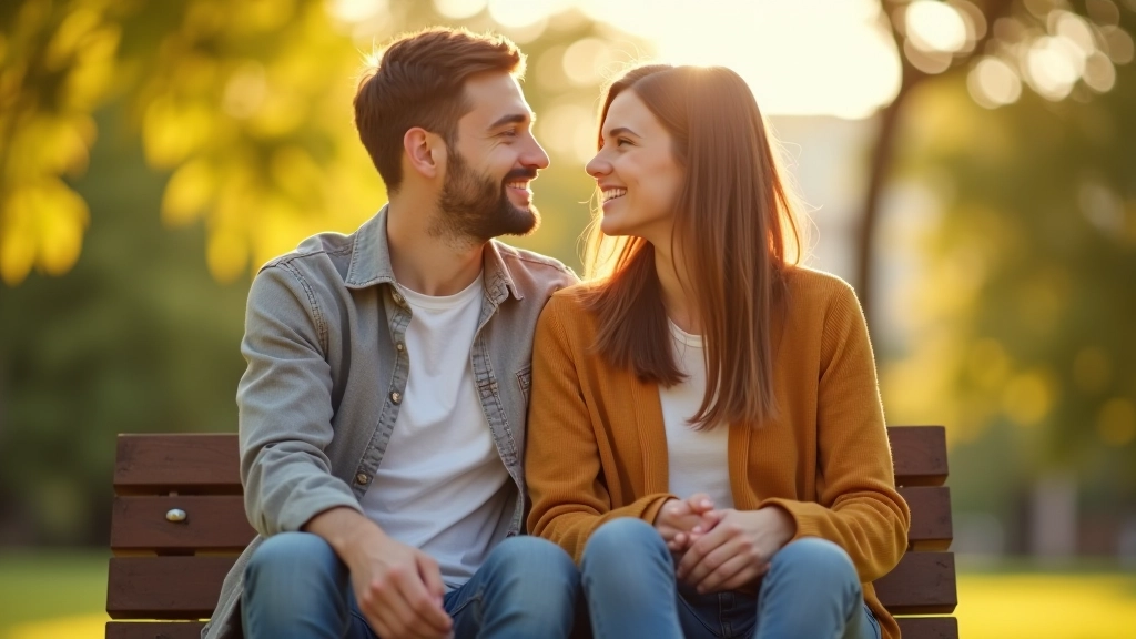 Dva přátelé sedí na lavičce a tisknou si ruce, jasný den, vřelá přátelská chvíle